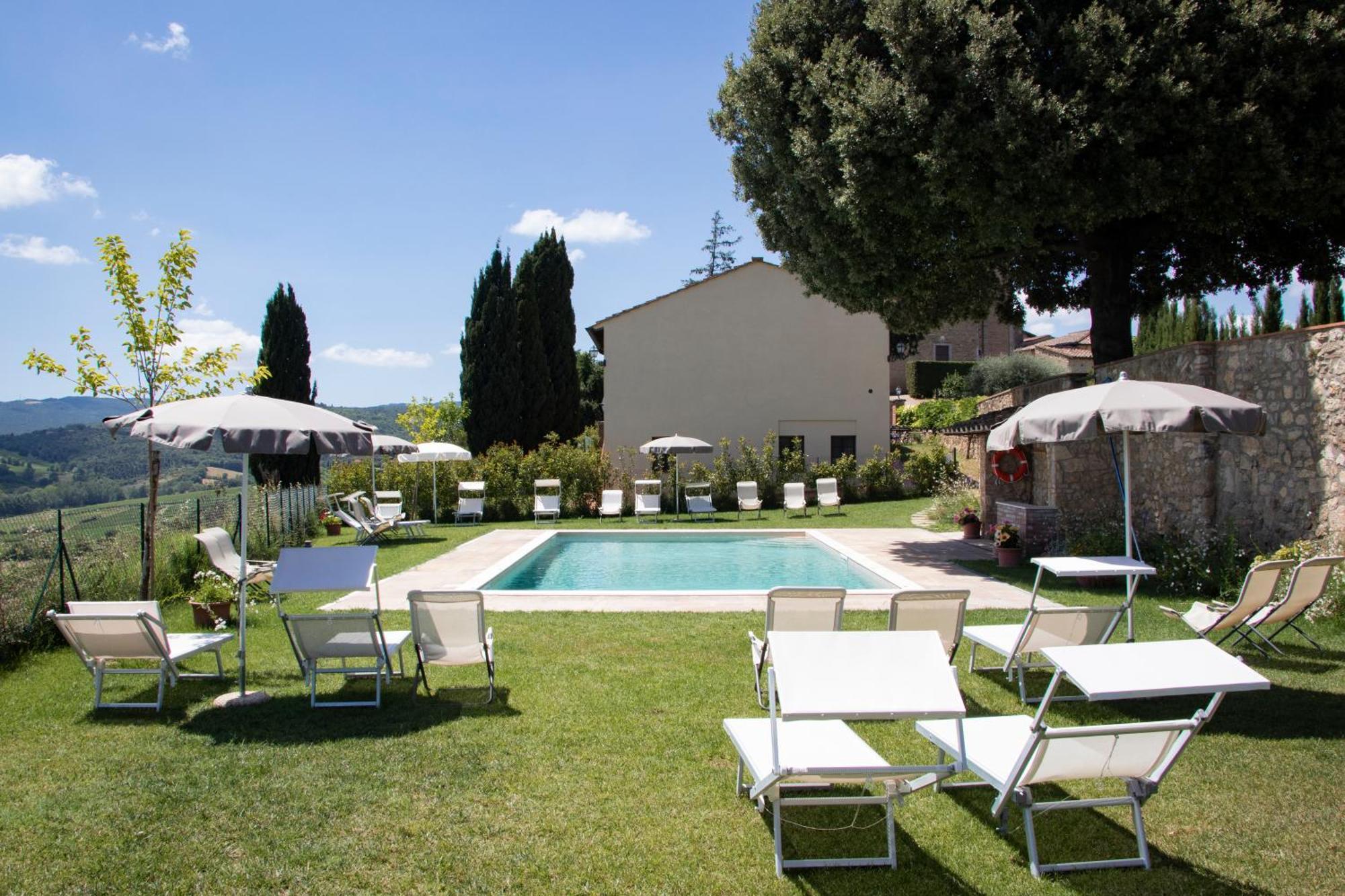 Agriturismo Castello Di Montauto سان جيمينيانو المظهر الخارجي الصورة